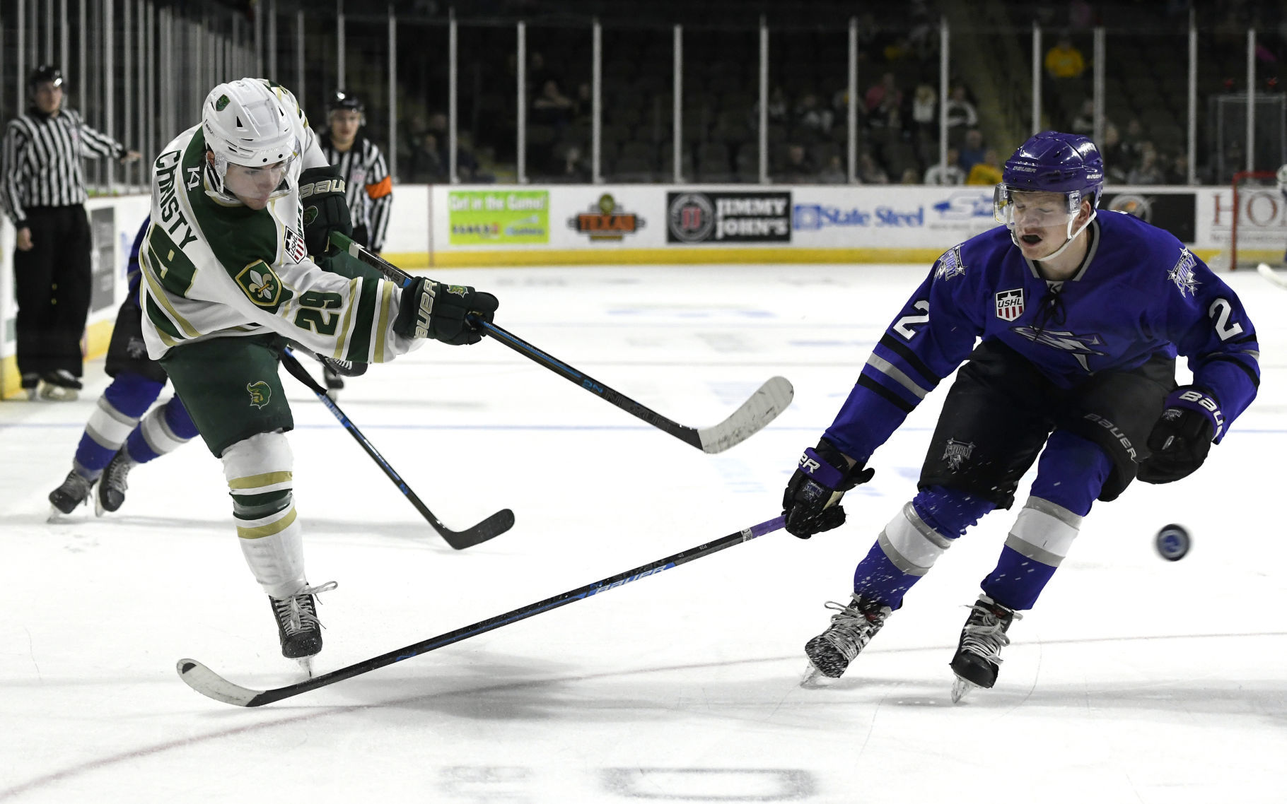 Musketeers defeated by Tri-City Storm